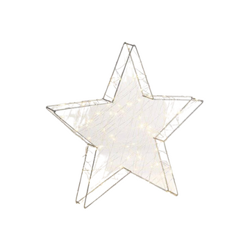 Nice & Nifty Christmas Giant Wire Star Light Warm White